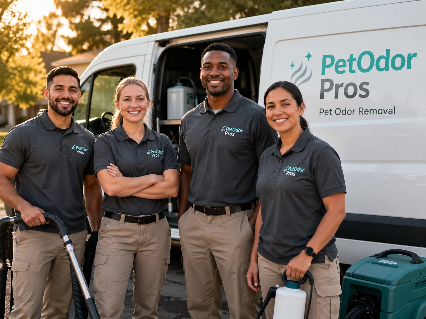 Pet Odor Removal team serving Mandeville, LA